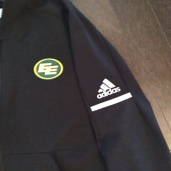 MEN’S ADIDAS CLIMALITE, EDMONTON ESKIMO’S full zipper, light jacket. Size 2XL - Picture 3 of 8